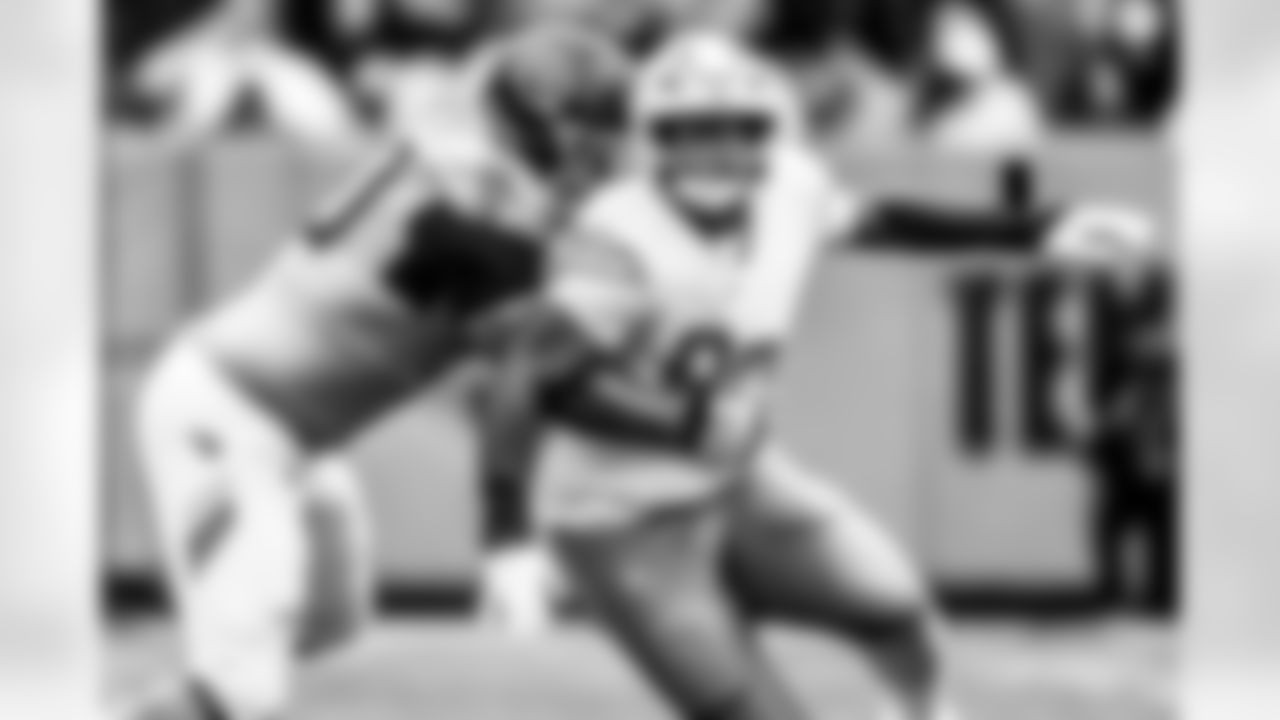 Take a look back at the Chargers Week 9 matchup with the Titans in monochrome.