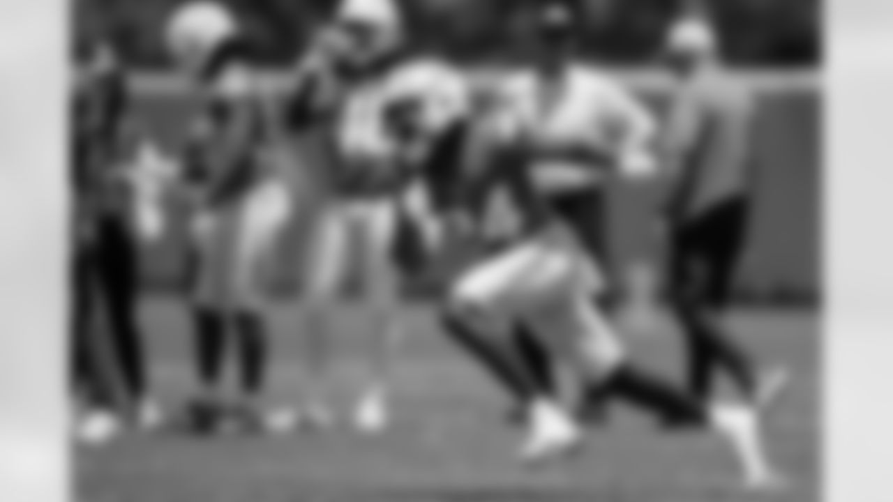The Los Angeles Chargers hold OTA's on Wednesday, June 5, 2024 at Hoag Performance Center in Costa Mesa, CA.