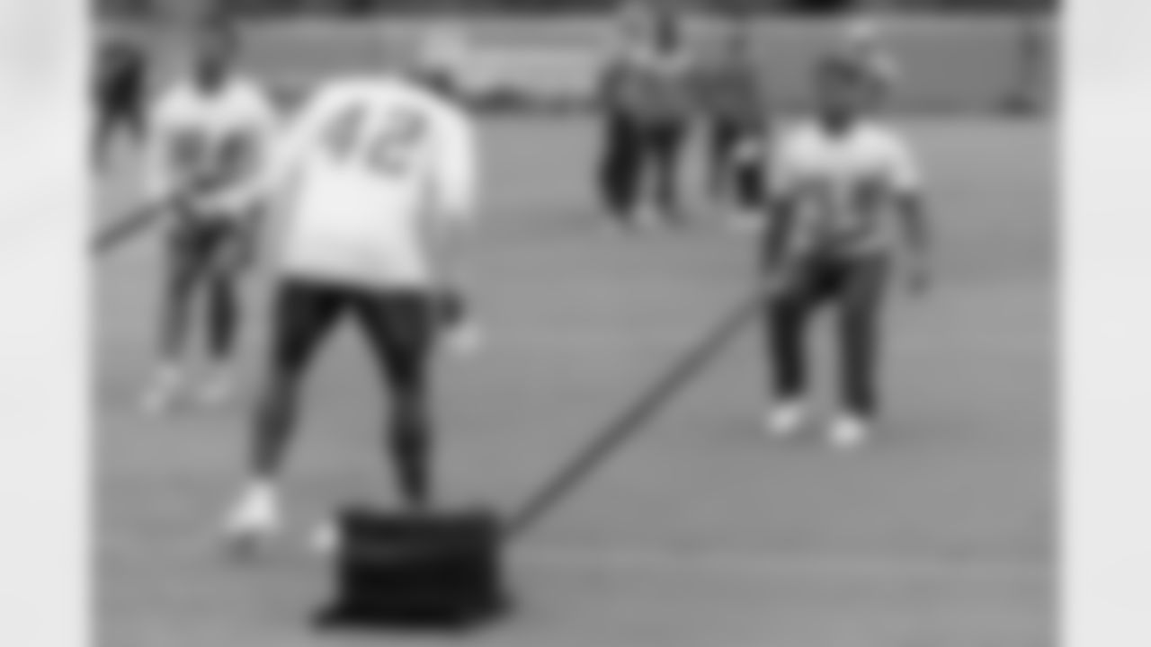 Los Angeles Chargers players participate in Phase 2 of the offseason program on Monday, May 13, 2024 at Hoag Performance Center in Costa Mesa, CA.