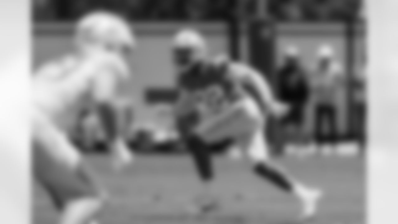 The Los Angeles Chargers hold OTA's on Wednesday, May 29, 2024 at Hoag Performance Center in Costa Mesa, CA.