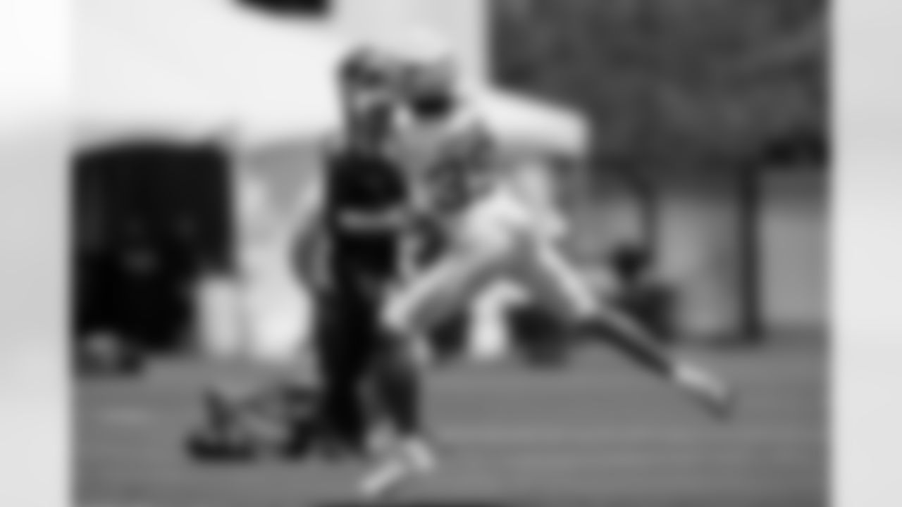 The Los Angeles Chargers hold Rookie Mini-Camp on Saturday, May 11, 2024 at Hoag Performance Center in Costa Mesa, CA.