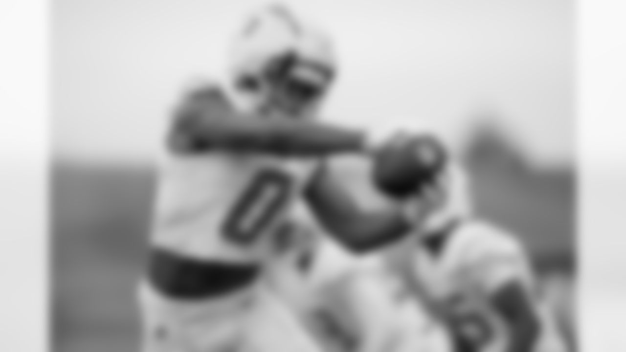 The Los Angeles Chargers practice at Training Camp on Monday, July 21, 2025 at The Bolt in El Segundo, CA.