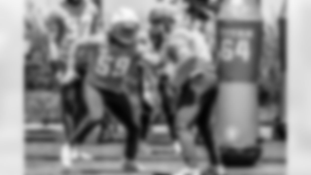 Los Angeles Chargers players participate in Phase 3 of the offseason program on Monday, June 16, 2025 at The Bolt in El Segundo, CA.