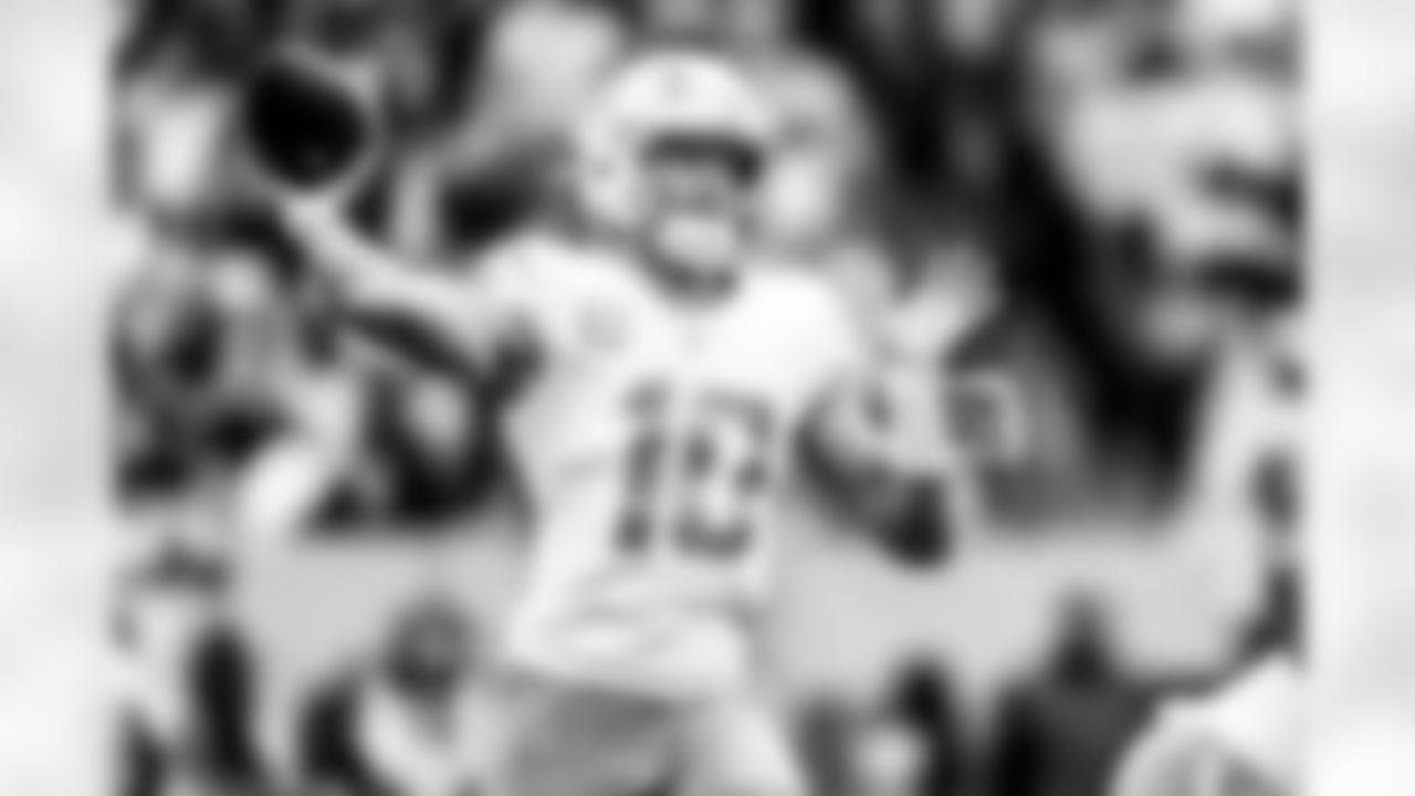 Take a look back at the Chargers Week 9 matchup with the Titans in monochrome.