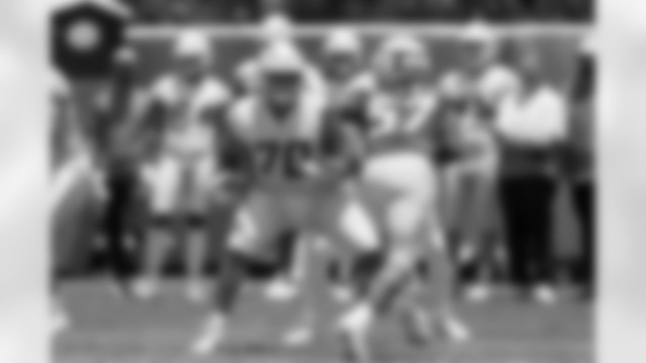 The Los Angeles Chargers hold OTA's on Wednesday, June 5, 2024 at Hoag Performance Center in Costa Mesa, CA.