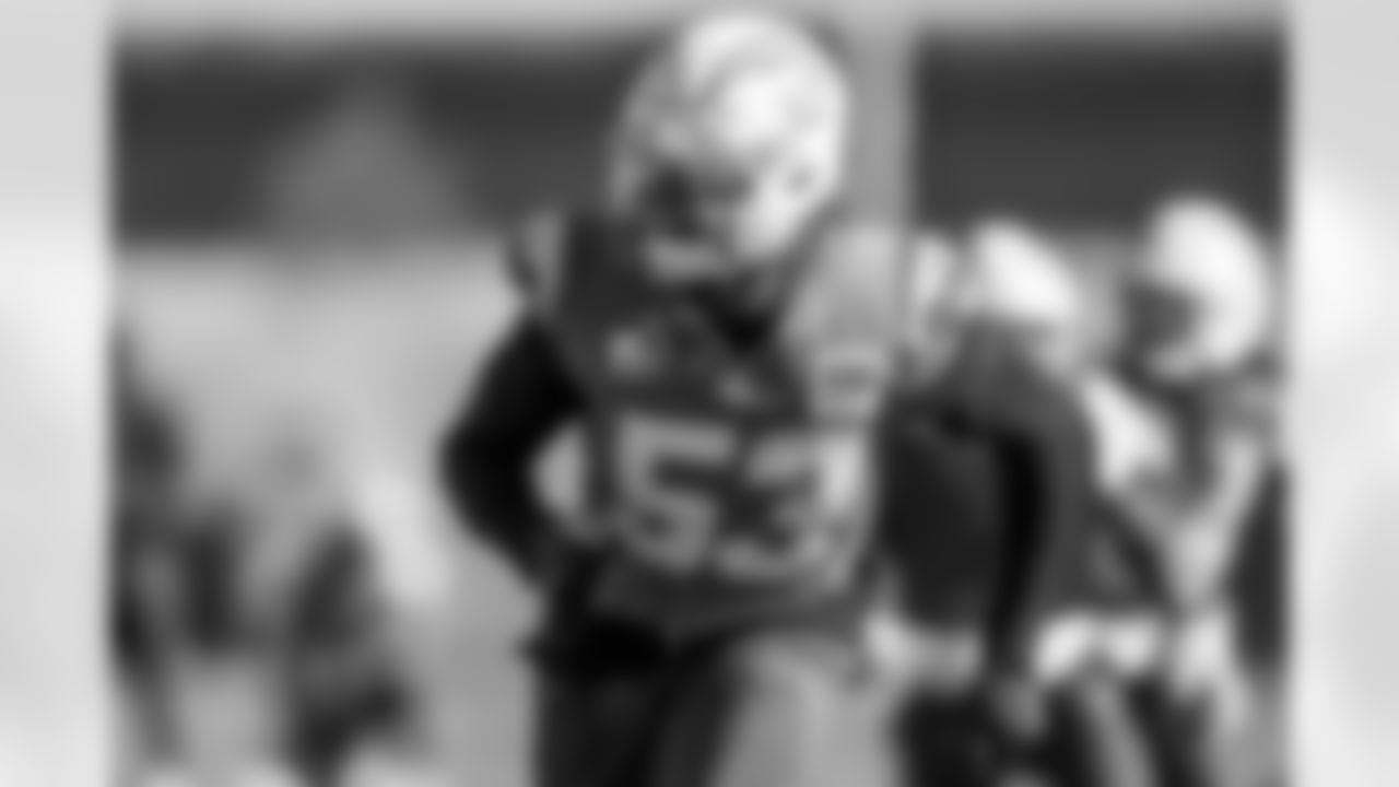 The Los Angeles Chargers practice at Training Camp on Thursday, December 11, 2025 at The Bolt in El Segundo, CA.