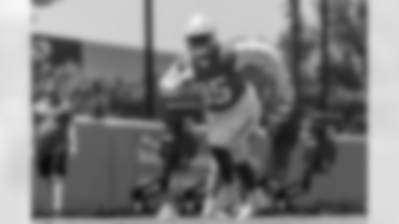 The Los Angeles Chargers hold OTA's on Wednesday, May 29, 2024 at Hoag Performance Center in Costa Mesa, CA.
