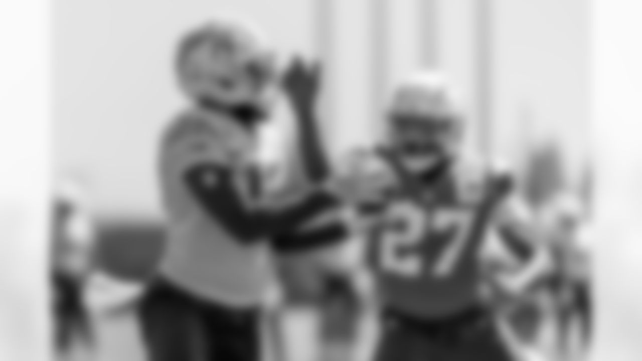 The Los Angeles Chargers practice at Training Camp on Tuesday, August 19, 2025 at The Bolt in El Segundo, CA.