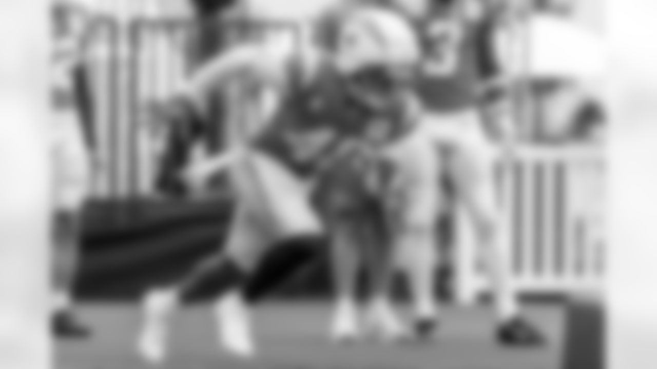 The Los Angeles Chargers practice at Training Camp on Monday, July 28, 2025 at The Bolt in El Segundo, CA.