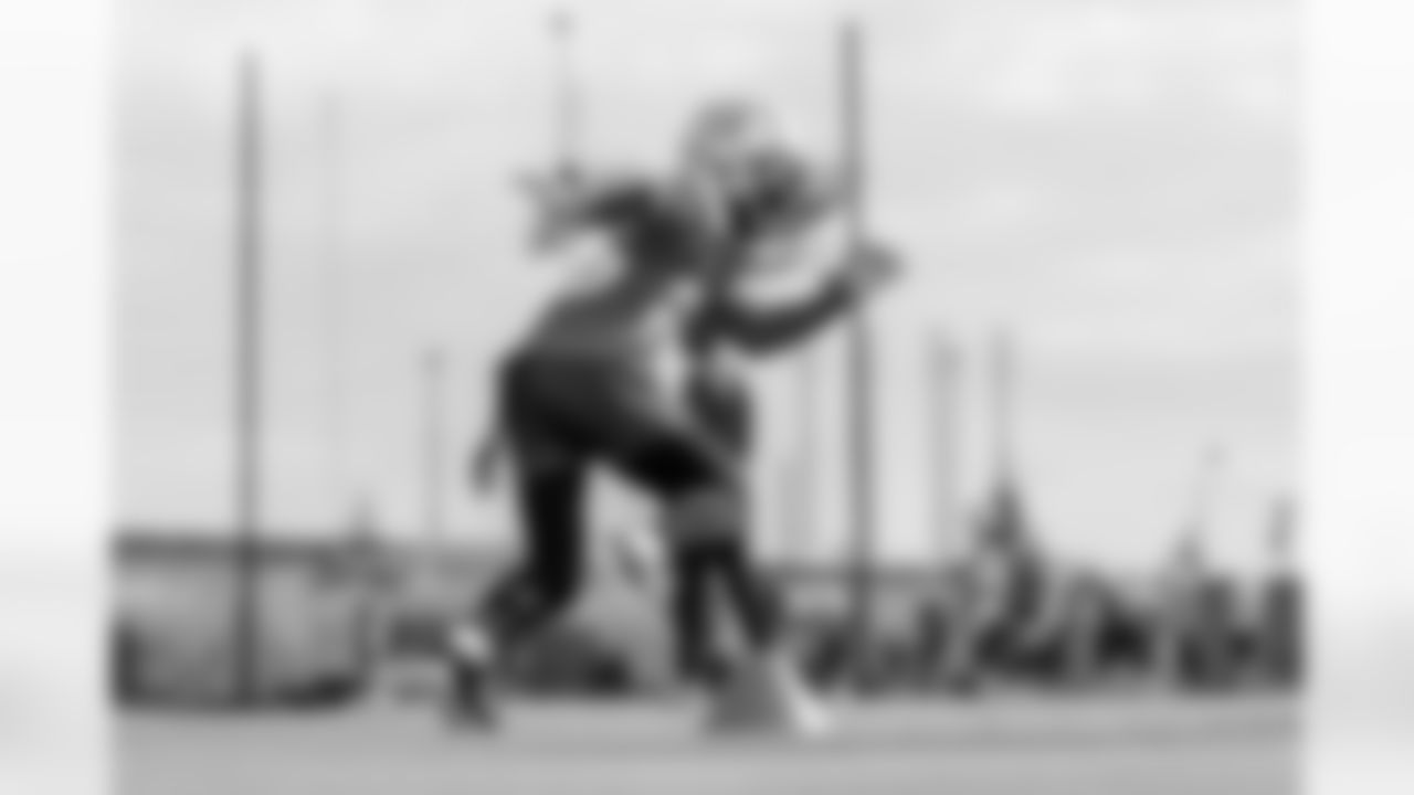 The Los Angeles Chargers practice on Thursday, November 13, 2025 at The Bolt in El Segundo, CA.