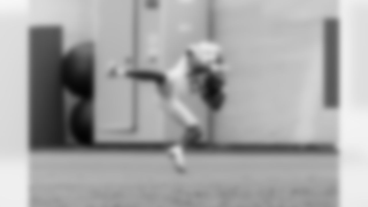 The Los Angeles Chargers practice on Wednesday, November 12, 2025 at The Bolt in El Segundo, CA.