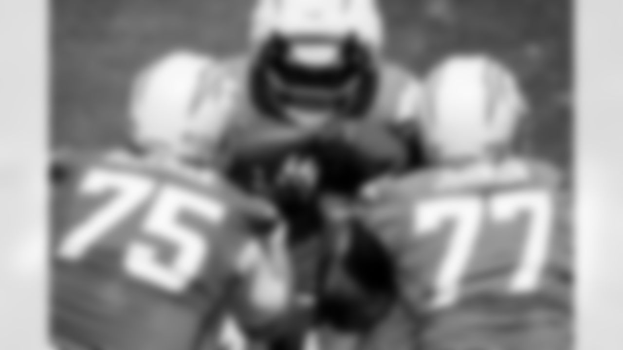 The Los Angeles Chargers practice at Training Camp on Wednesday, July 23, 2025 at Torero Stadium in San Diego, CA.