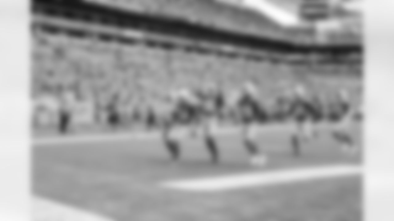 CB Benjamin St-Juste (24), CB Donte Jackson (26) and CB Tarheeb Still (29)