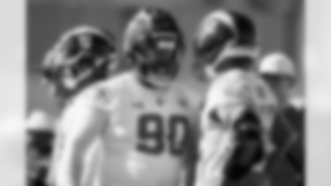 The Los Angeles Chargers practice on Friday, November 28, 2025 at The Bolt in El Segundo, CA.