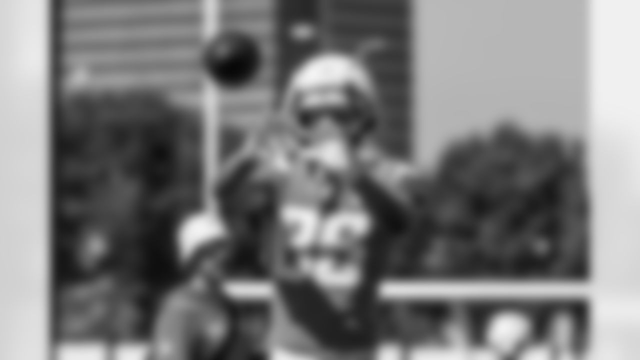The Los Angeles Chargers practice on Wednesday, October 8, 2025 at The Bolt in El Segundo, CA.
