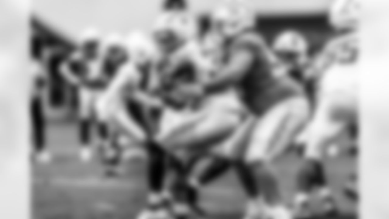 Los Angeles Chargers players participate in Phase 3 of the offseason program on Tuesday, June 3, 2025 at The Bolt in El Segundo, CA.