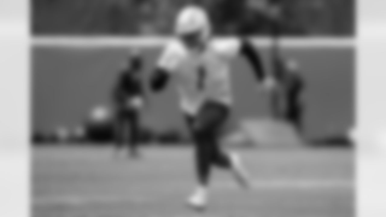 The Los Angeles Chargers hold OTA's on Monday, May 20, 2024 at Hoag Performance Center in Costa Mesa, CA.
