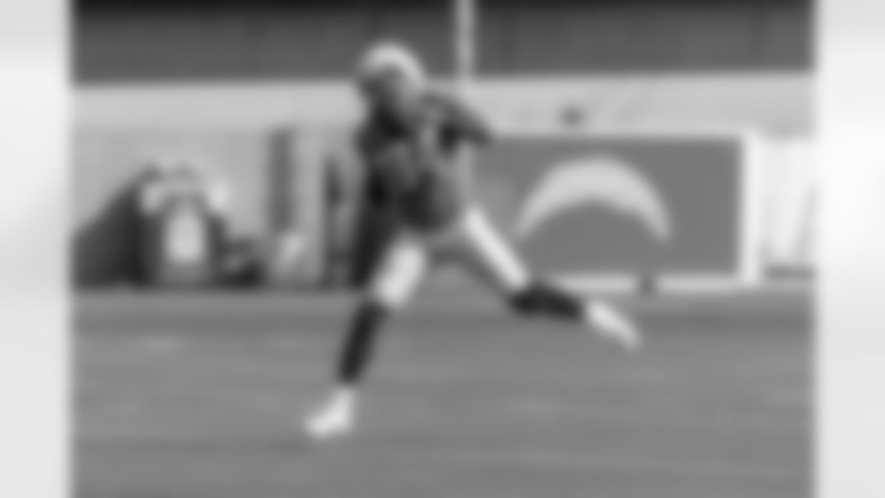 The Los Angeles Chargers practice on Wednesday, November 6, 2024 at The Bolt in El Segundo, CA.