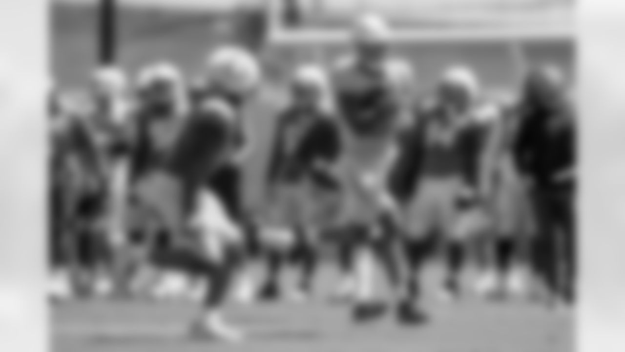 The Los Angeles Chargers practice at Training Camp on Monday, August 18, 2025 at The Bolt in El Segundo, CA.