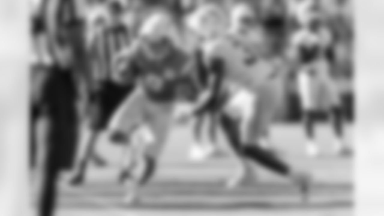 The Los Angeles Chargers practice at Training Camp on Friday, July 25, 2025 at The Bolt in El Segundo, CA.