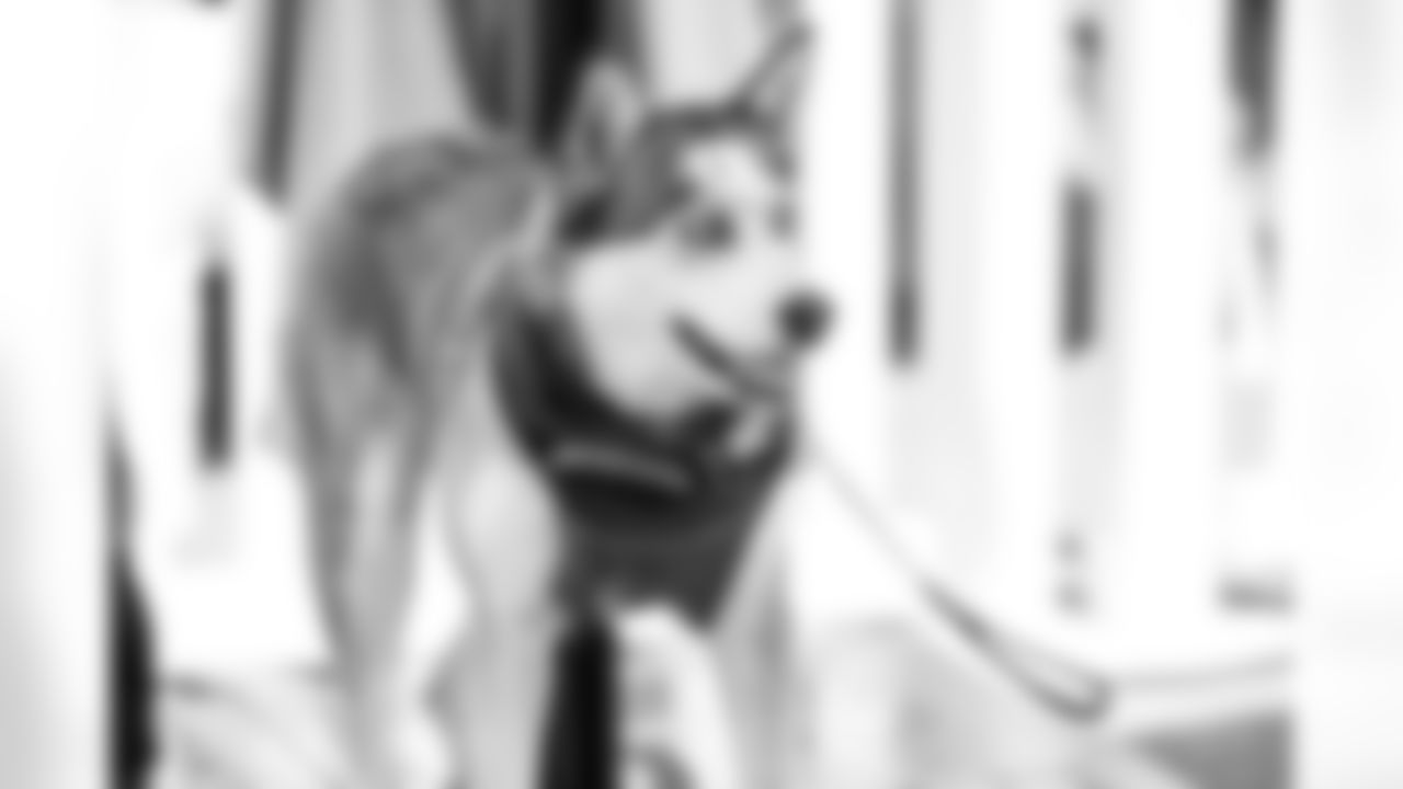 The Los Angeles Chargers host a doggy draft event on Saturday, April 26, 2025 at DOG PPL in Santa Monica, CA.