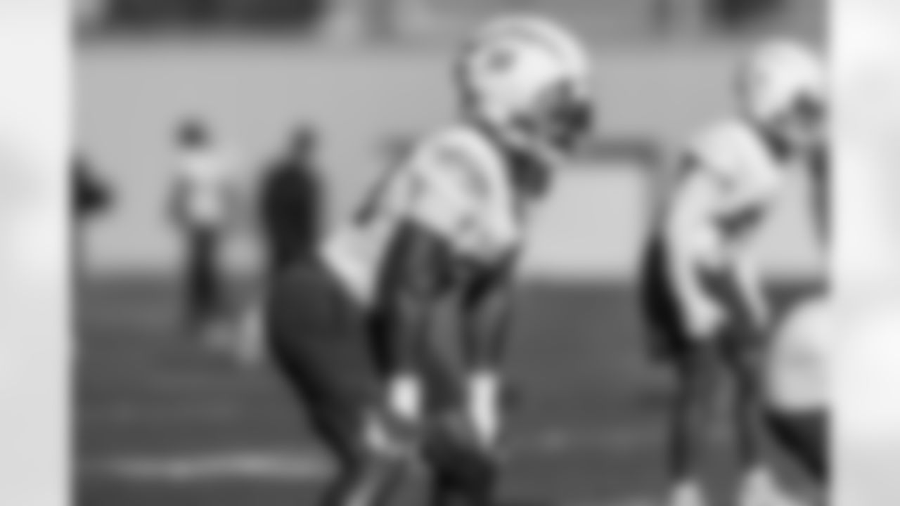 The Los Angeles Chargers practice on Thursday, December 4, 2025 at The Bolt in El Segundo, CA.