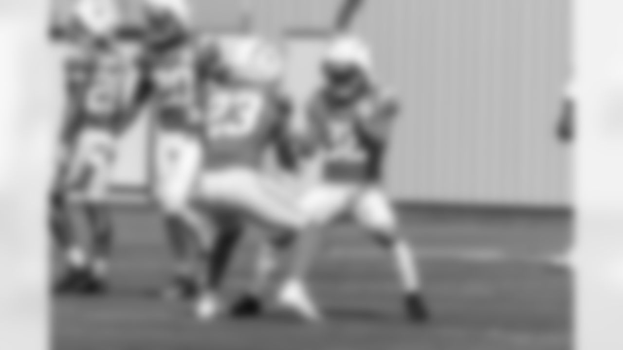 The Los Angeles Chargers practice on Wednesday, October 9, 2024 at The Bolt in El Segundo, CA.