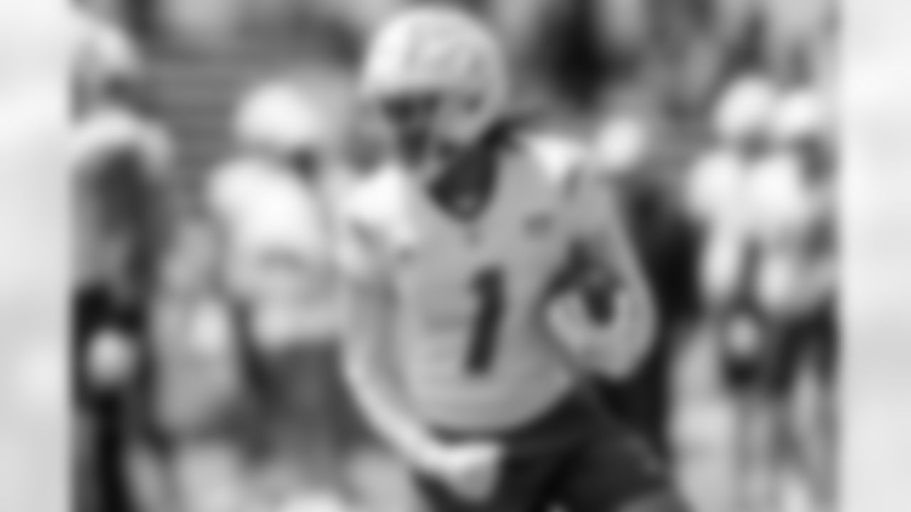 The Los Angeles Chargers practice at Training Camp on Tuesday, July 29, 2025 at The Bolt in El Segundo, CA.