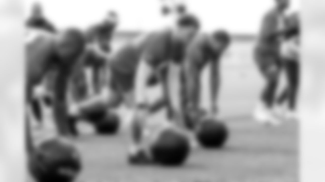 Los Angeles Chargers players participate in Phase 2 of the offseason program on Monday, May 5, 2025 at The Bolt in El Segundo, CA.