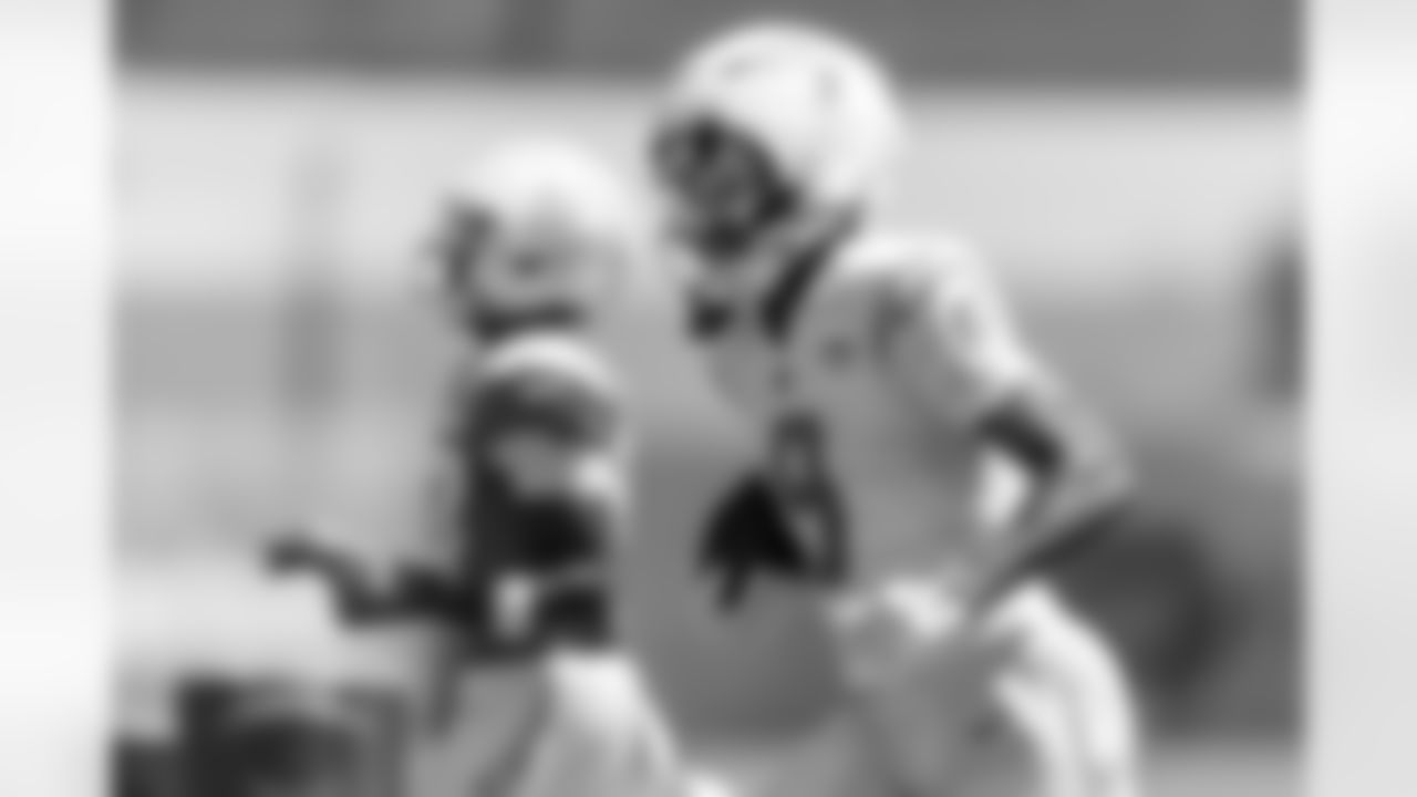 The Los Angeles Chargers practice at Training Camp on Monday, August 18, 2025 at The Bolt in El Segundo, CA.