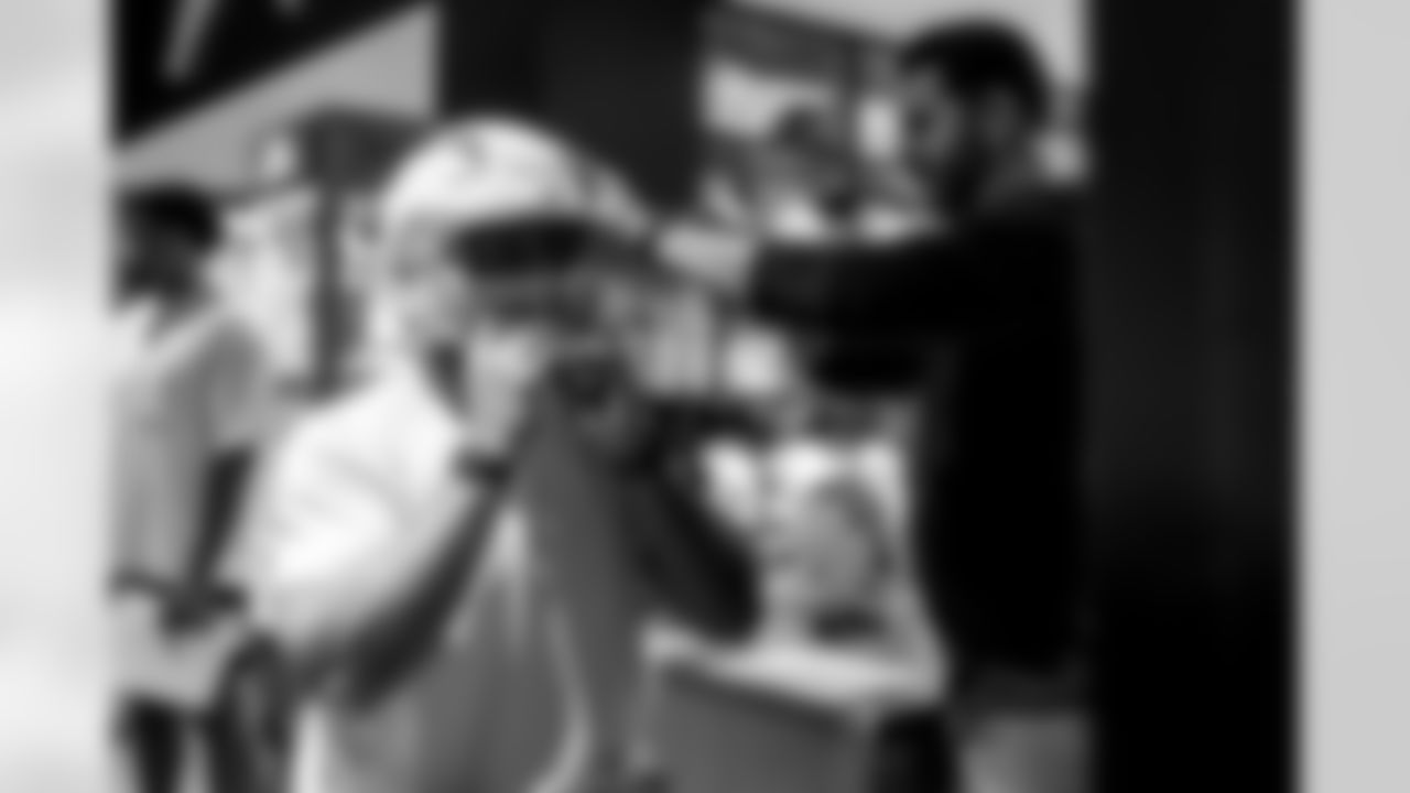 The Los Angeles Chargers rookie class is fitted for equipment on Thursday, May 8, 2025 at The Bolt in El Segundo, CA.