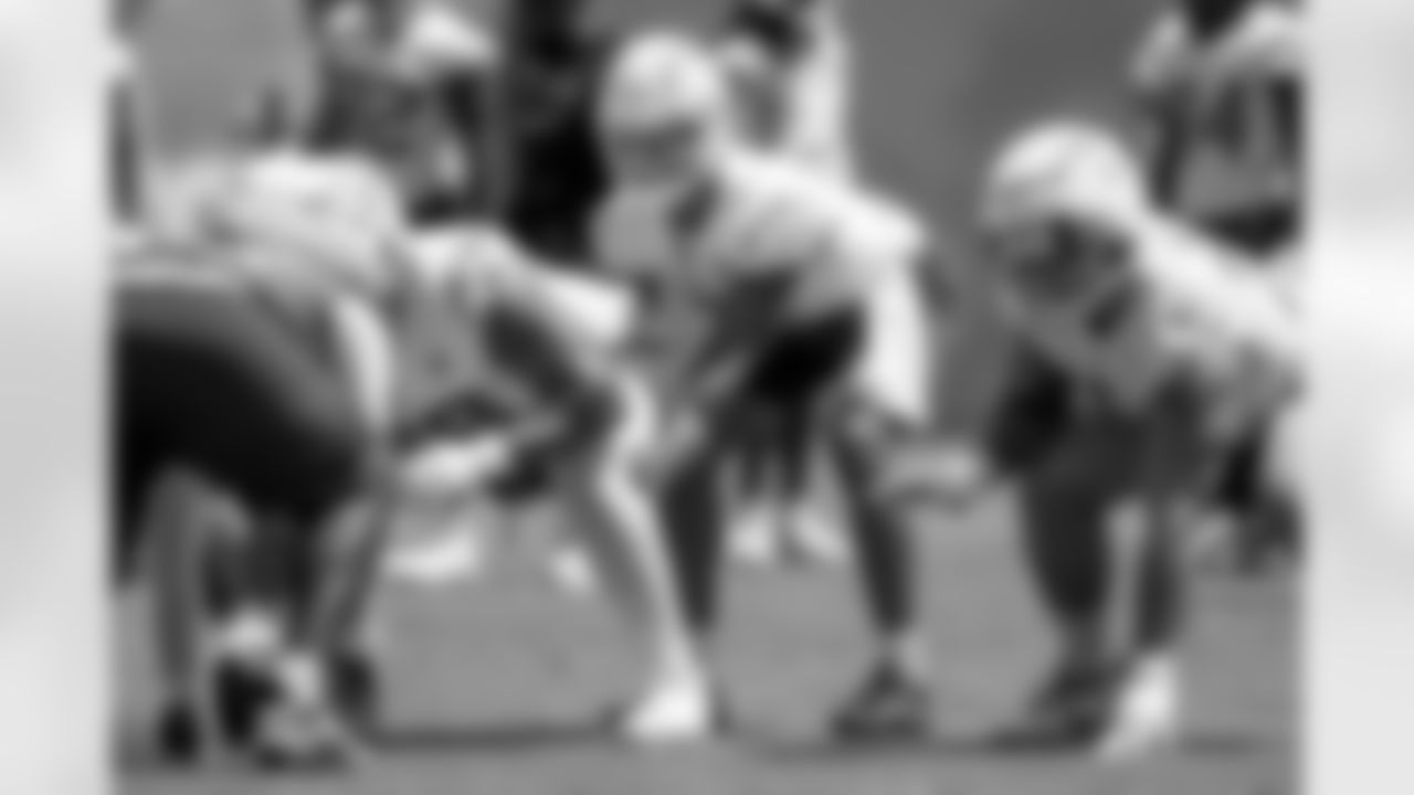 The Los Angeles Chargers practice at Training Camp on Thursday, August 21, 2025 at The Bolt in El Segundo, CA.