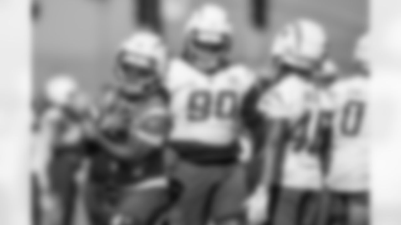 The Los Angeles Chargers practice on Friday, November 7, 2025 at The Bolt in El Segundo, CA.