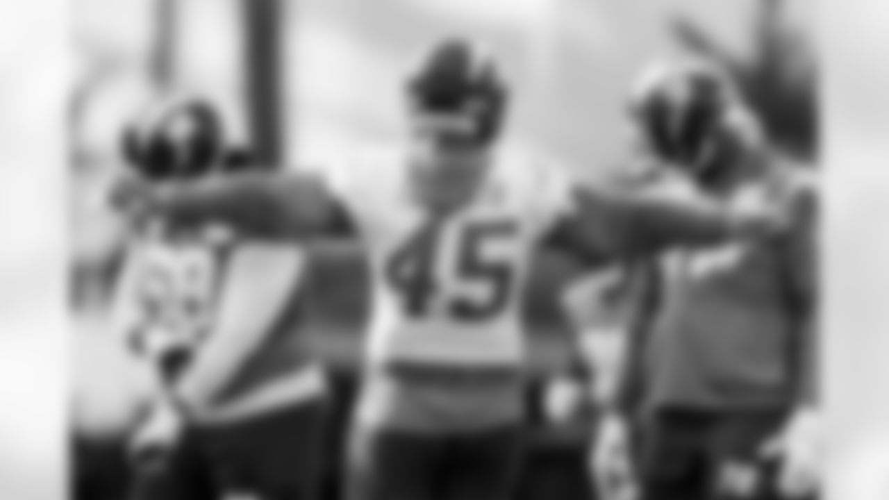 The Los Angeles Chargers practice on Tuesday, October 21, 2025 at The Bolt in El Segundo, CA.