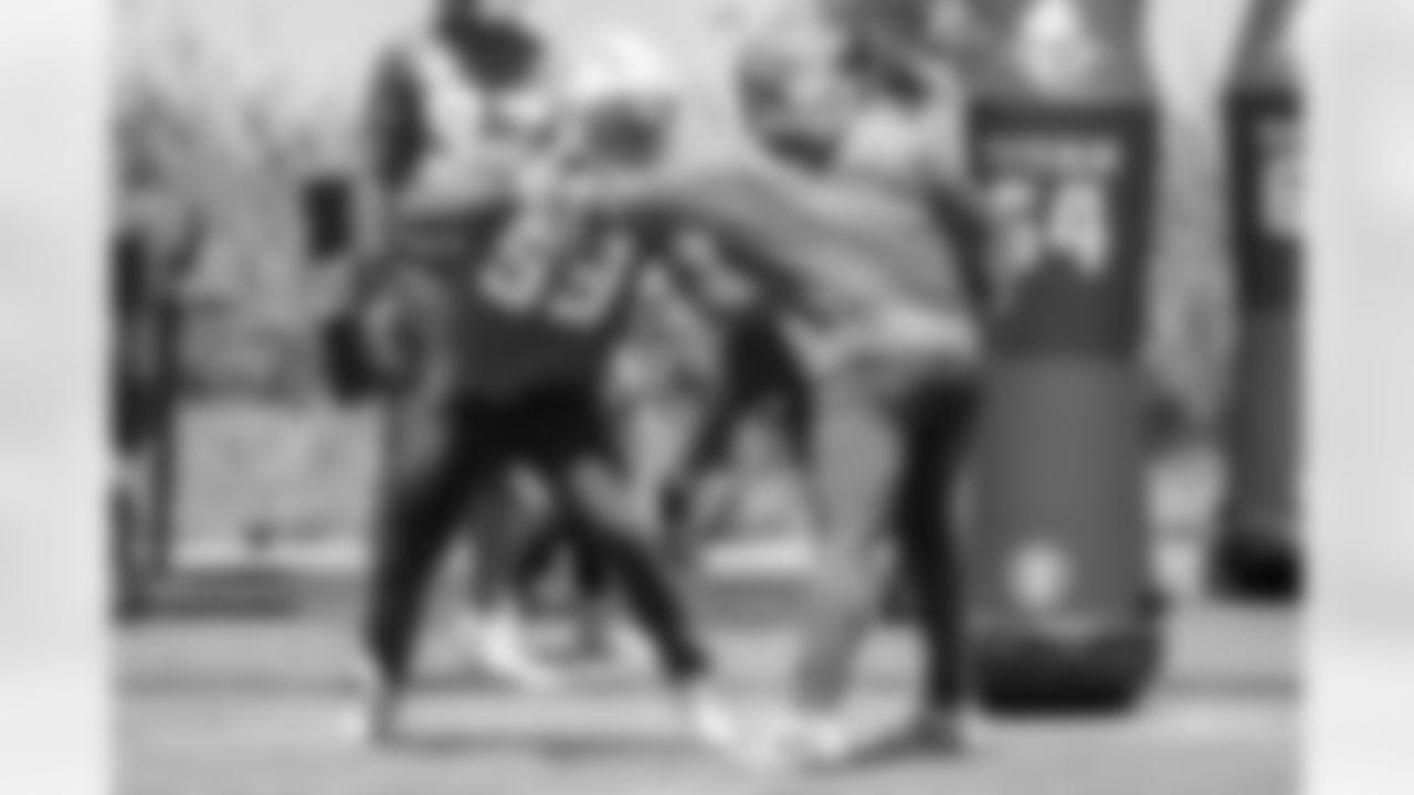 Los Angeles Chargers players participate in Phase 3 of the offseason program on Monday, June 16, 2025 at The Bolt in El Segundo, CA.