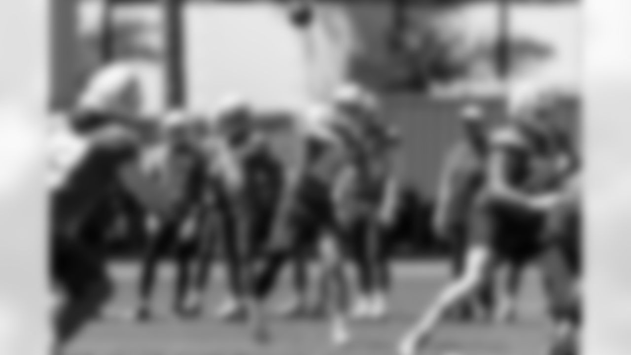 The Los Angeles Chargers practice on Monday, September 1, 2025 at The Bolt in El Segundo, CA.