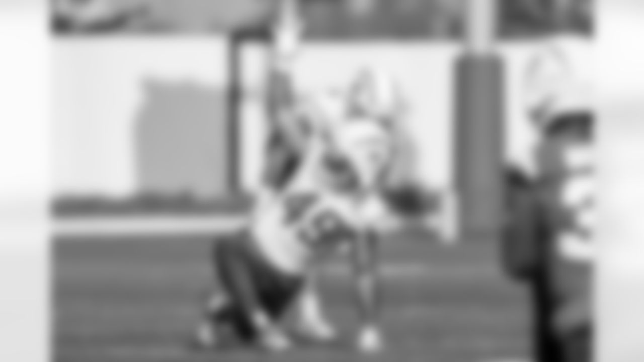 The Los Angeles Chargers practice on Thursday, December 18, 2025 at The Bolt in El Segundo, CA.