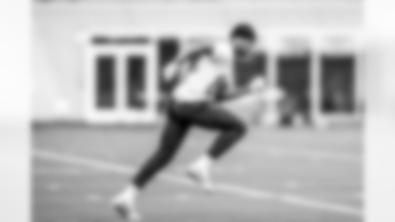 Los Angeles Chargers players participate in Phase 2 of the offseason program on Monday, May 5, 2025 at The Bolt in El Segundo, CA.