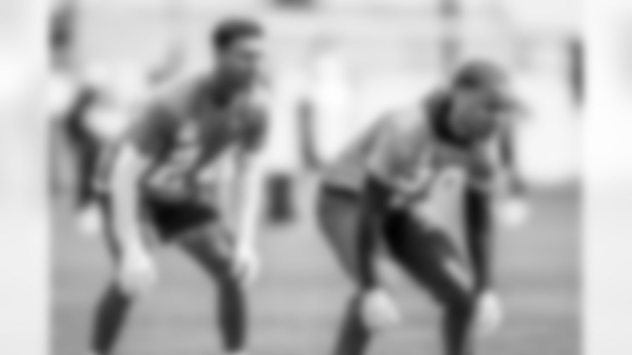 Los Angeles Chargers players participate in Phase 2 of the offseason program on Monday, May 12, 2025 at The Bolt in El Segundo, CA.