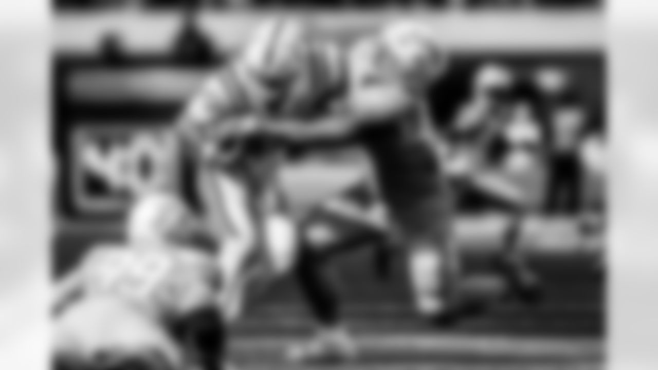 Take a look back at the Chargers Week 7 matchup with the Colts in monochrome!