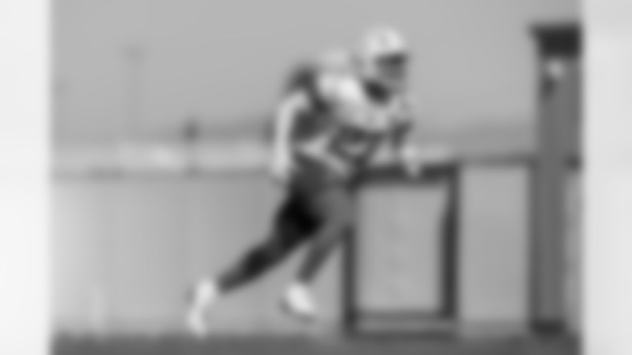 The Los Angeles Chargers practice on Friday, October 17, 2025 at The Bolt in El Segundo, CA.