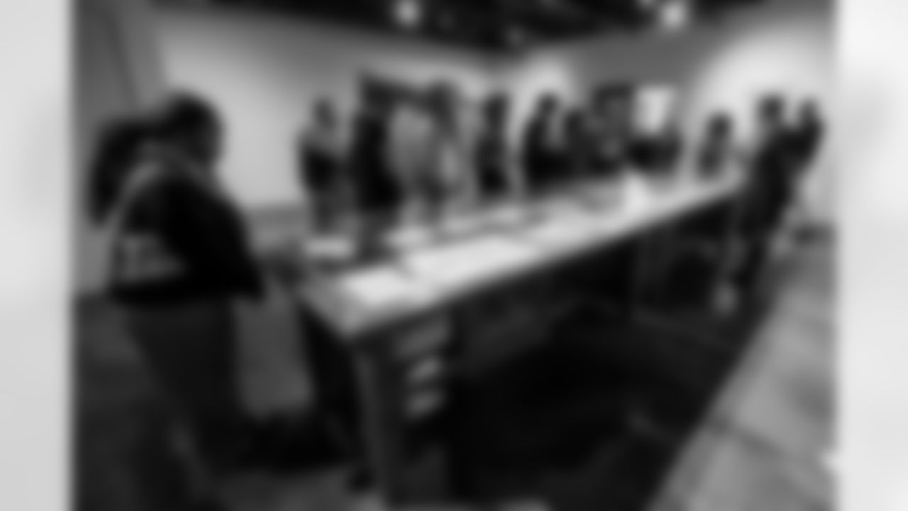 The Los Angeles Chargers hosts a Bolt Academy event on Tuesday, February 10, 2026 at the California African American Museum in Los Angeles, CA.