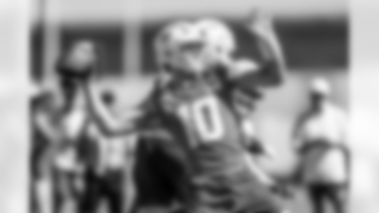 The Los Angeles Chargers practice on Thursday, October 9, 2025 at The Bolt in El Segundo, CA.