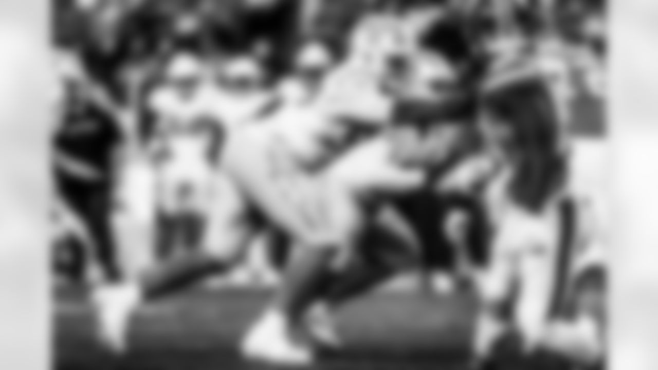 Take a look back at the Chargers Week 18 matchup with the Broncos in monochrome.
