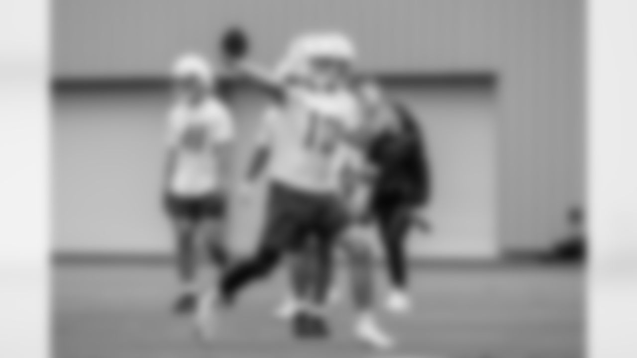 Los Angeles Chargers players participate in Phase 3 of the offseason program on Wednesday, June 4, 2025 at The Bolt in El Segundo, CA.