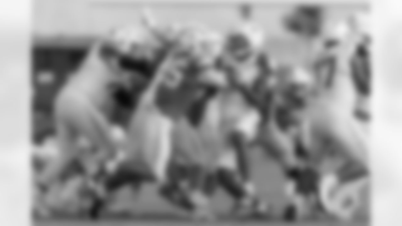 The Los Angeles Chargers practice at Training Camp on Thursday, August 1, 2024 at The Bolt in El Segundo, CA.