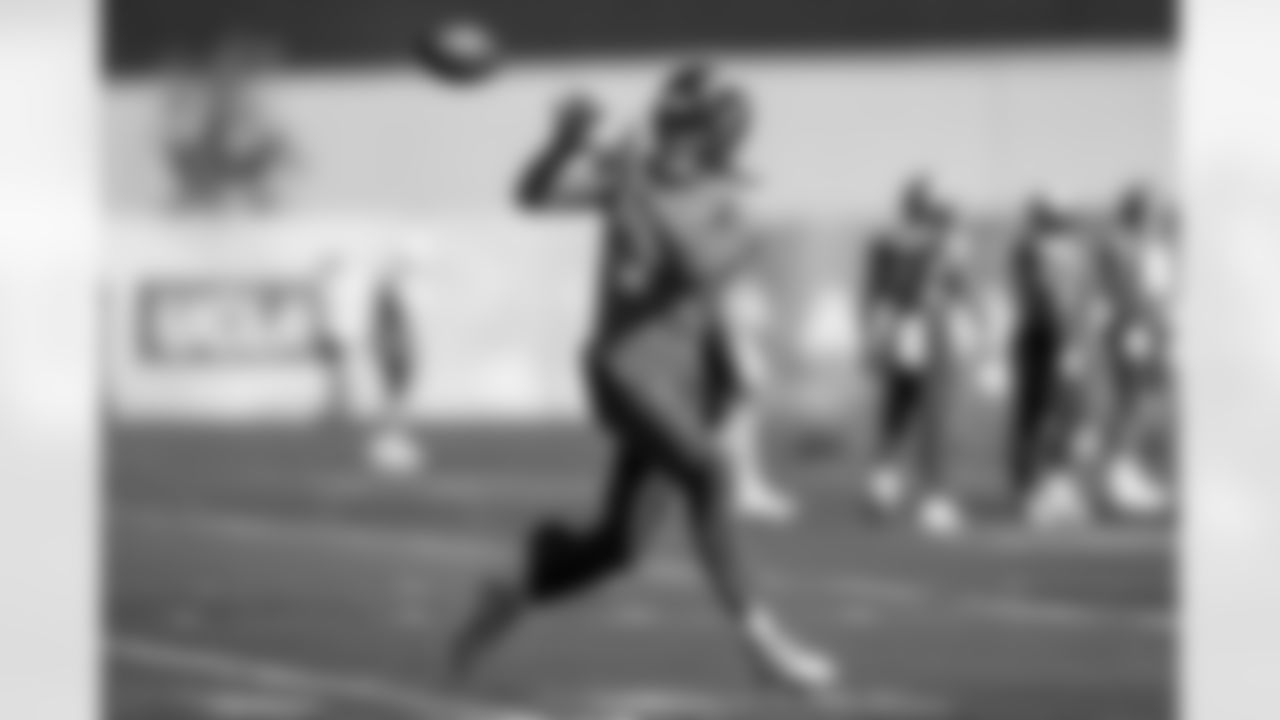 The Los Angeles Chargers practice on Wednesday, November 26, 2025 at The Bolt in El Segundo, CA.