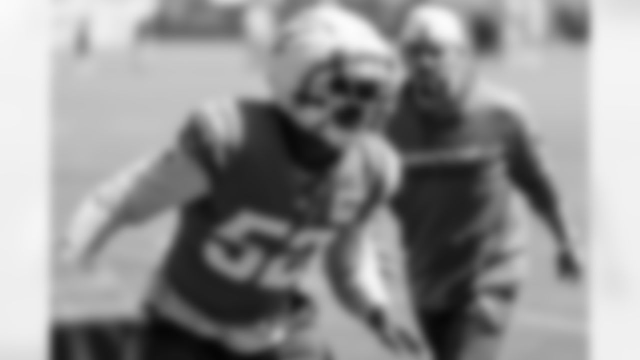 The Los Angeles Chargers practice on Wednesday, October 9, 2024 at The Bolt in El Segundo, CA.