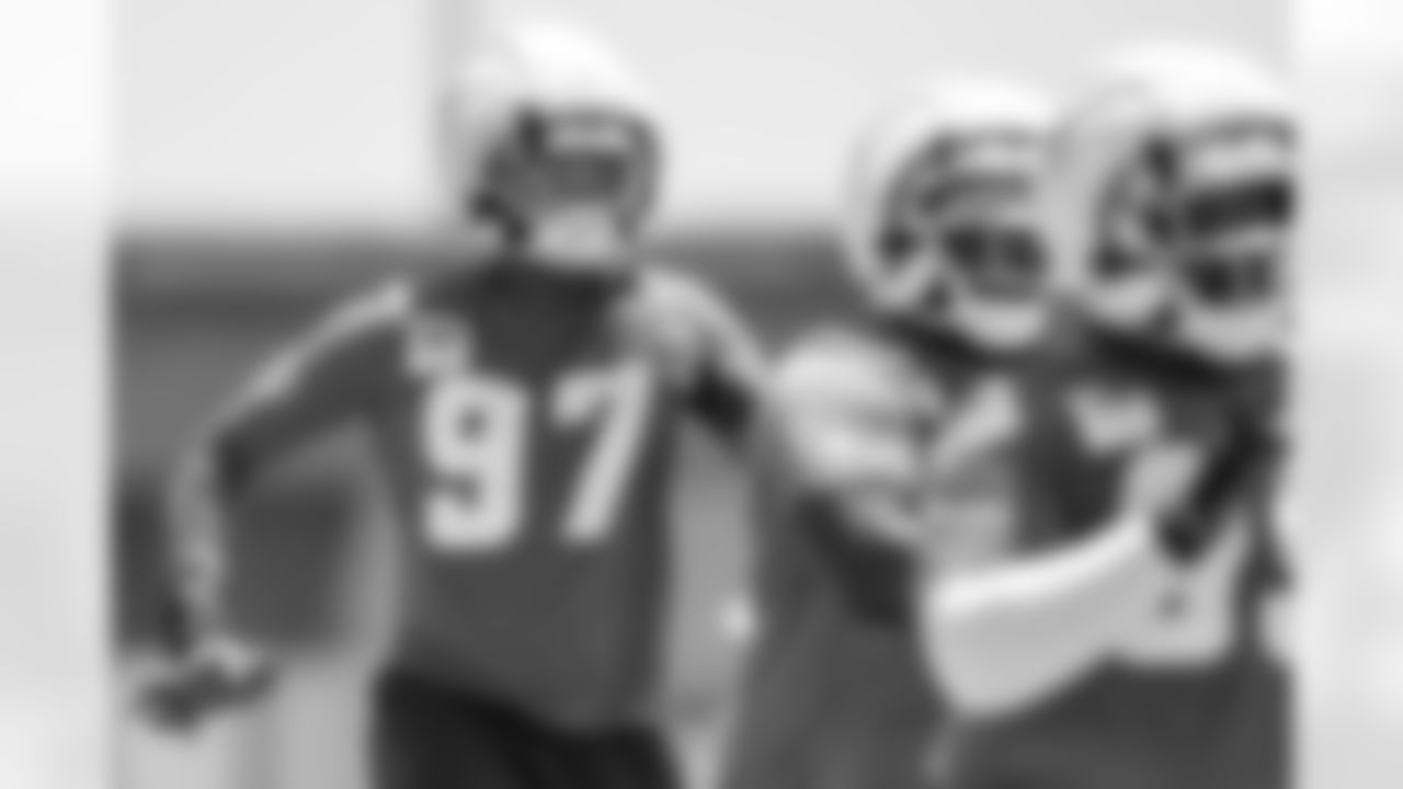 Los Angeles Chargers players participate in Phase 3 of the offseason program on Monday, June 16, 2025 at The Bolt in El Segundo, CA.