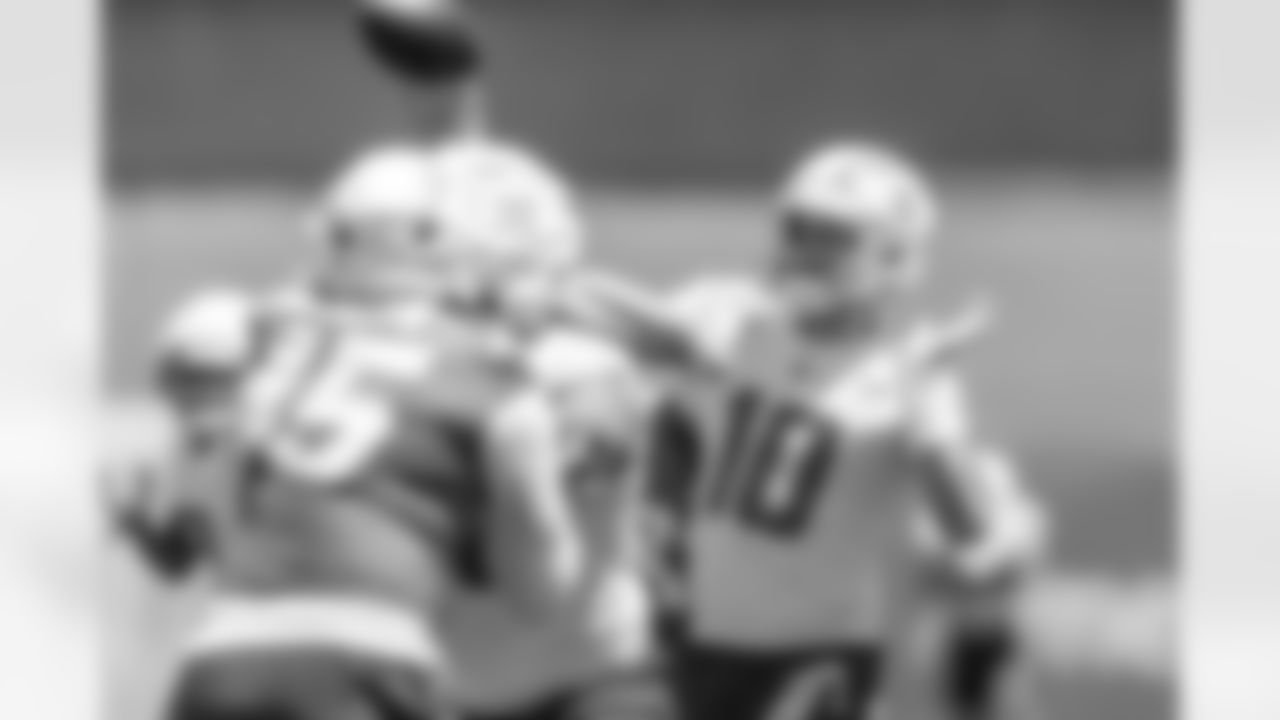 The Los Angeles Chargers practice at Training Camp on Tuesday, July 29, 2025 at The Bolt in El Segundo, CA.